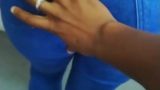 POV Horny milf stepmom love it when i play with her big perfect teen ass