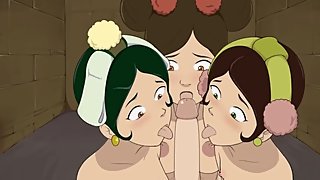 Four Element Trainer [v.0.8.4c] Part 27 Three Girls One Dick By LoveSkySan6