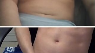 [OMEGLE] Nice teen girl show me her tits and finger her hairy pussy (I cum)