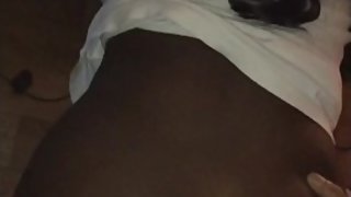 Big Booty Ebony Teen Taking My Cock
