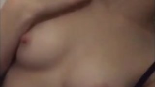 Perfect small tits teen webcam striptease