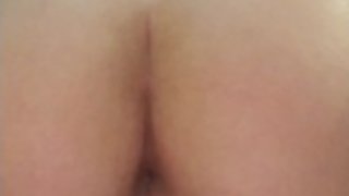 Peeing and showing my asshole