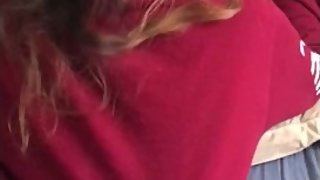 College Teen PAWG invites BBC over for Netflix and Chill Session