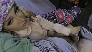 Teen Fucked Hardcore In Stepdad's Cabin